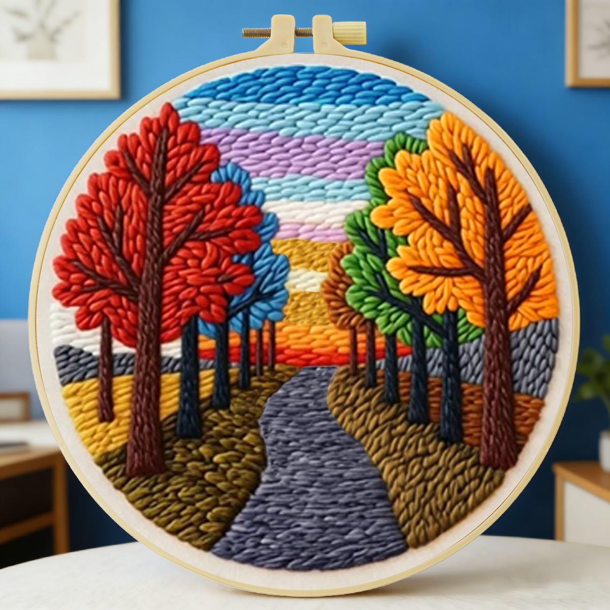 Punch Needle Kit - Набор для вышивания в технике панч-нидл