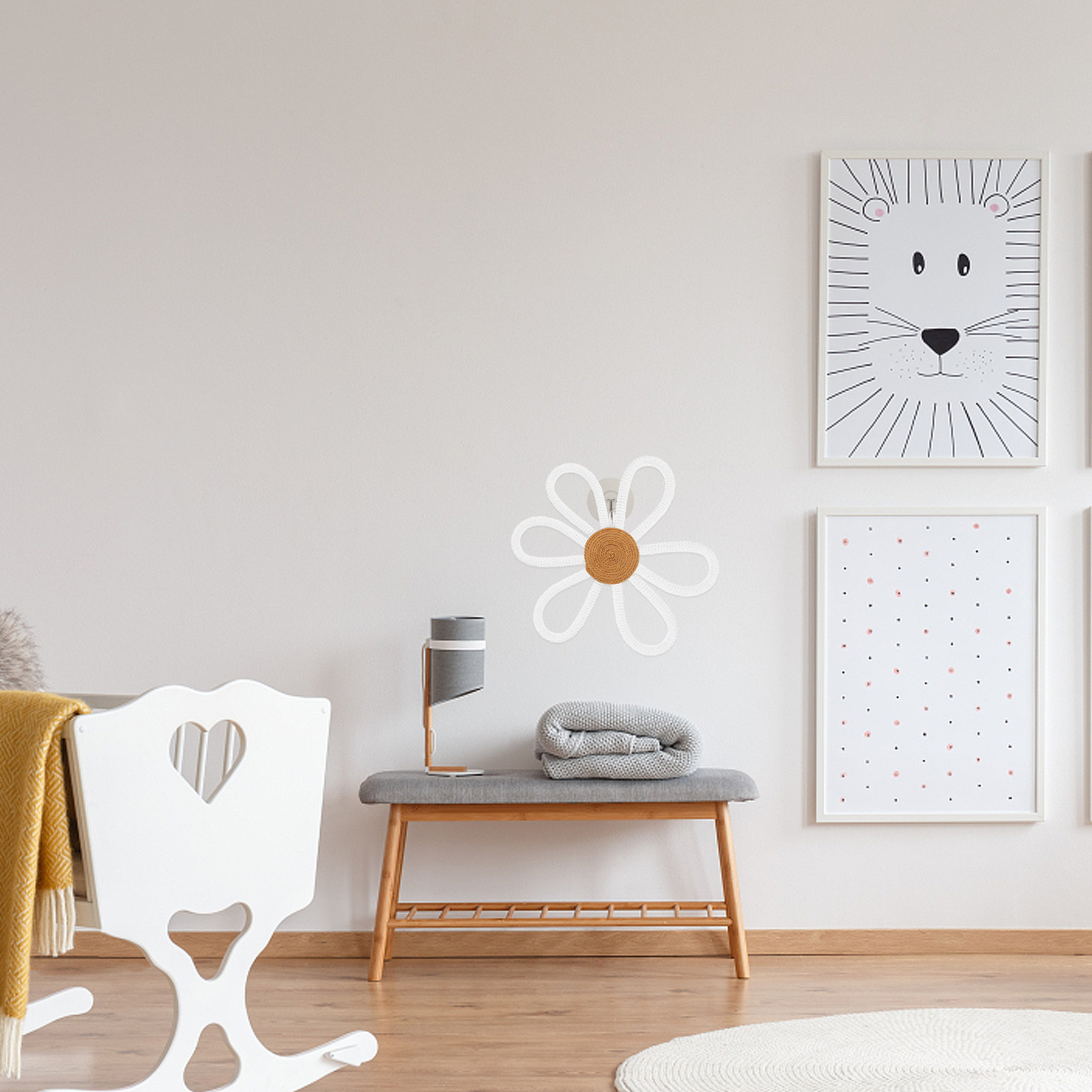 Art And Craft For Nursery - Настенный декор в стиле бохо: плетеное