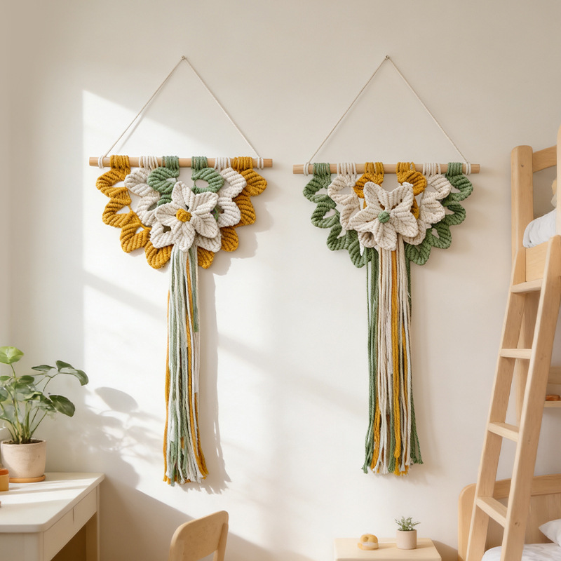 Art And Craft For Nursery - Тканый настенный гобелен в стиле бохо