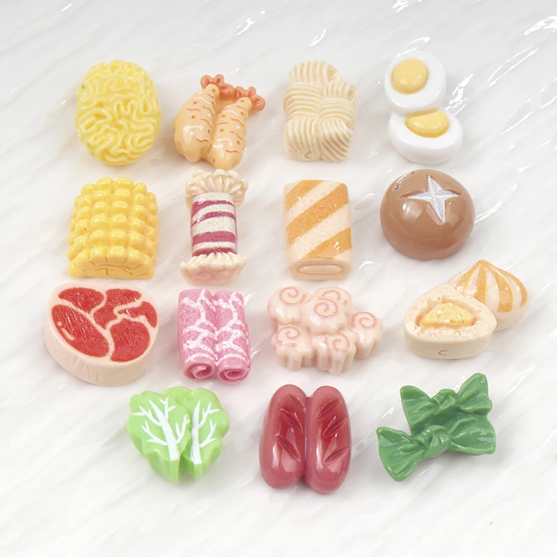 Art Craft Vegetables - 30/300 шт. Мультяшные мини-фигурки из смолы: