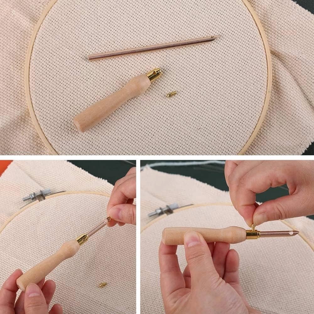 1 комплект, набор инструментов – обзор и цена Punch Needle Kit
