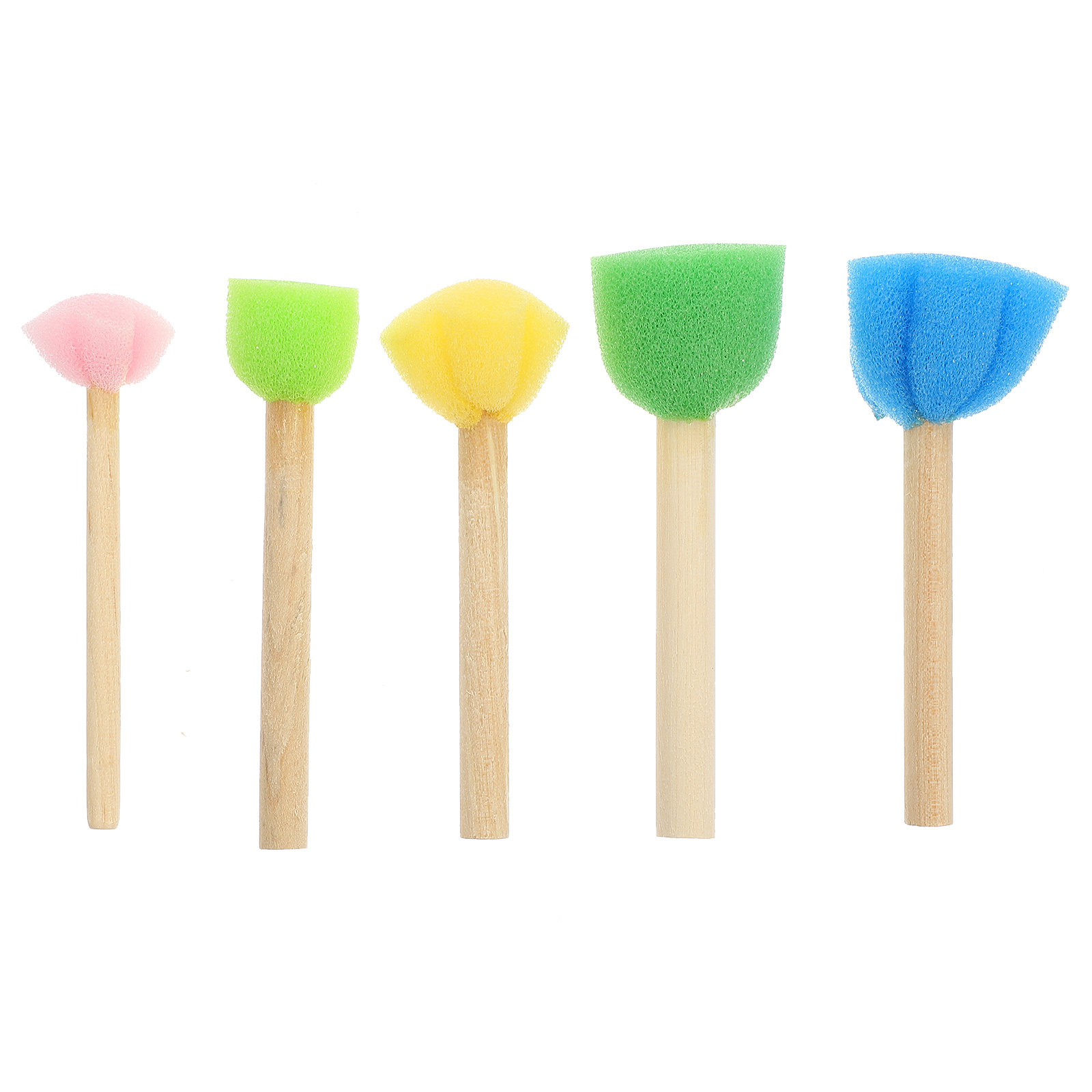 Набор из 25 губчатых кистей в  – обзор и цена Art And Craft For Nursery
