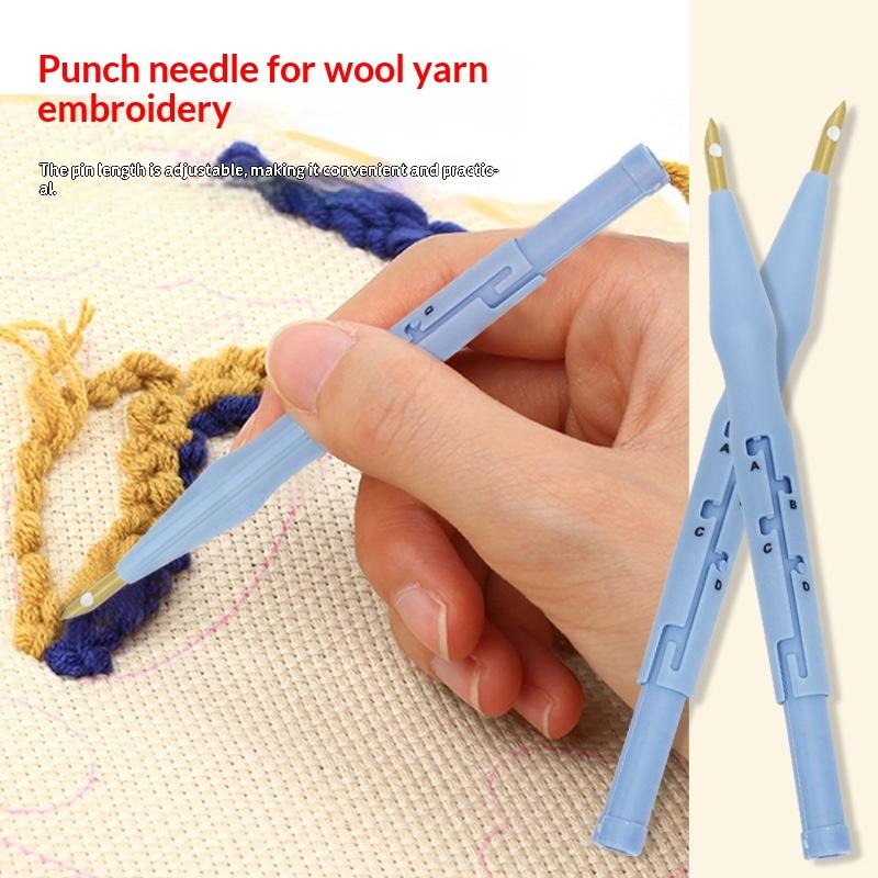 Набор для вышивания своими рук – обзор и цена Punch Needle Kit