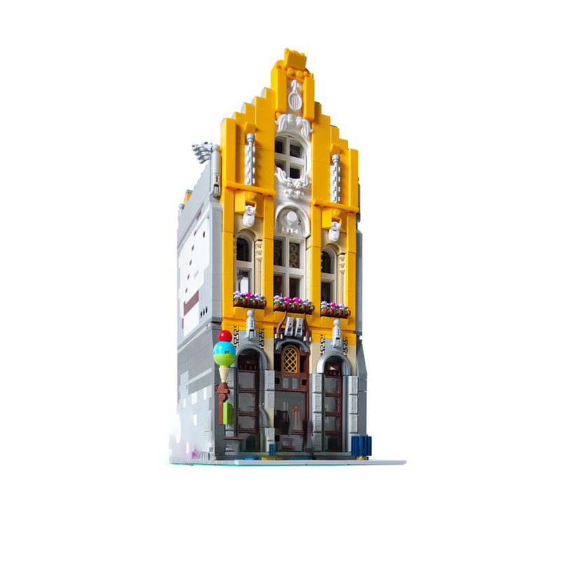 2190 деталей MOC Модульные зда – обзор и цена Art Craft Christmas Ideas