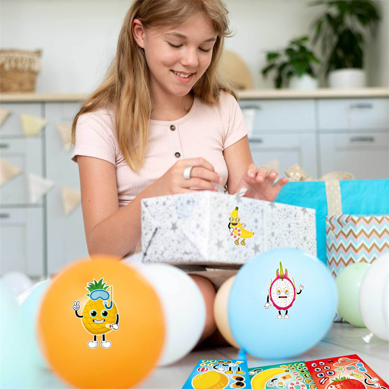 6-24 листов, наклейки с фрукта – обзор и цена Art Craft For Toddlers