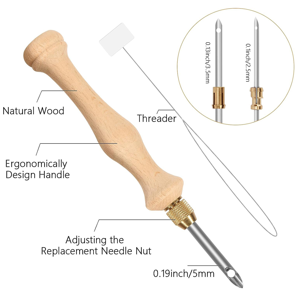 Стартовый набор игл для ударов – обзор и цена Punch Needle Kit
