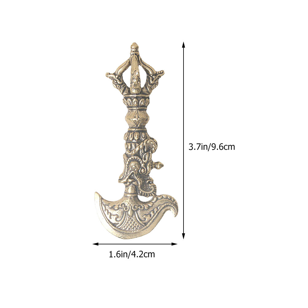 Миниатюрная латунная ваджра-пе – обзор и цена Art Craft Home