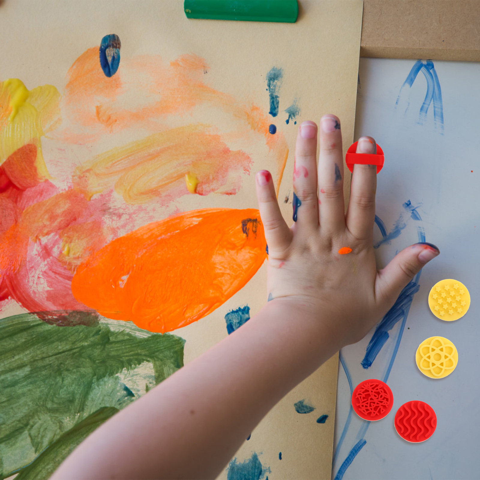 8 шт. безопасных штампов для м – обзор и цена Art Craft For Toddlers