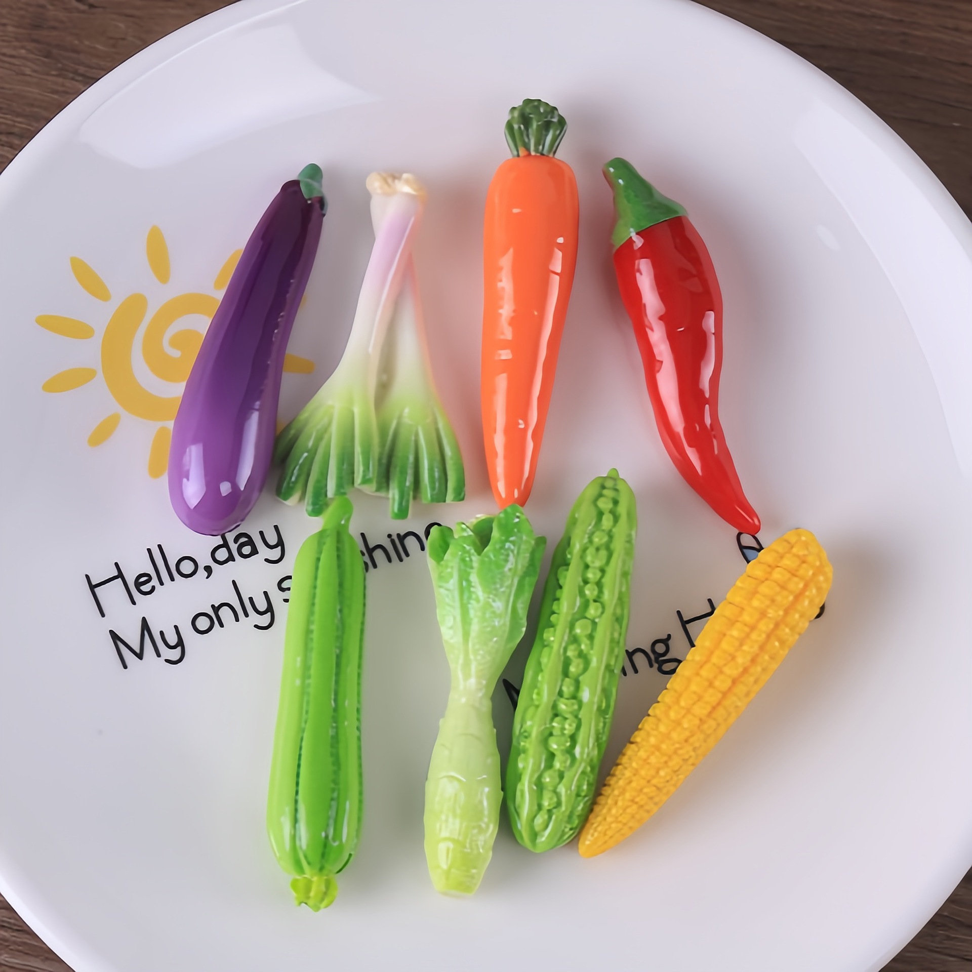 10 шт. Искусственные овощные к – обзор и цена Art Craft Vegetables