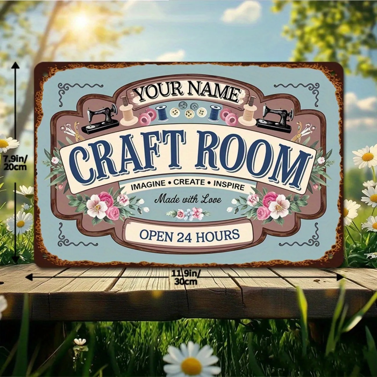 Металлическая табличка с индив – обзор и цена Art Craft Home