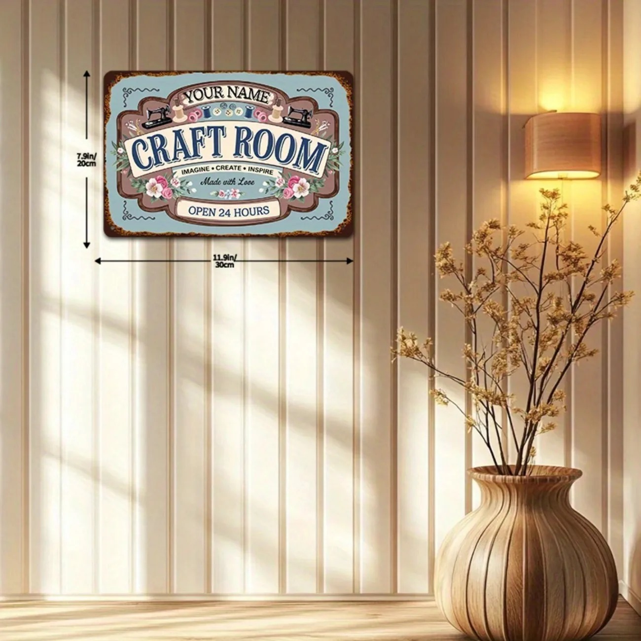 Металлическая табличка с индив – обзор и цена Art Craft Home