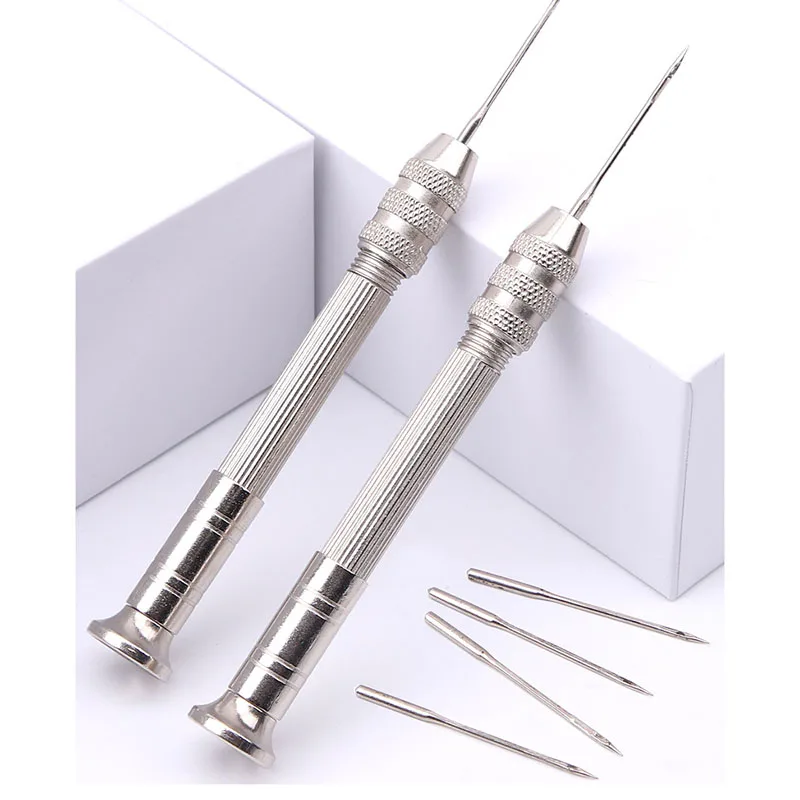 5 шт., набор для ремонта кожи – обзор и цена Punch Needle Kit